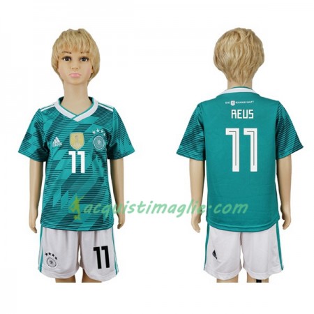 Divisa di Calcio Germania Reus 11 Bambino Trasferta Mondiali 2018